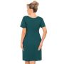 Koszula nocna damska - Melania zielona plus size - 3