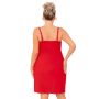 Seksowna koszula nocna plus size - Sylvia czerwona plus size - 4