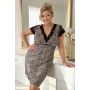 Koszula nocna w panterkę - Omari plus size - 2