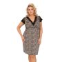 Koszula nocna w panterkę - Omari plus size - 3