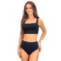 Figi bawełniane damskie pełne - 251 czarne - 2