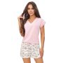 Piżama bawełniana z krótkimi spodenkami - Emilia short - 3