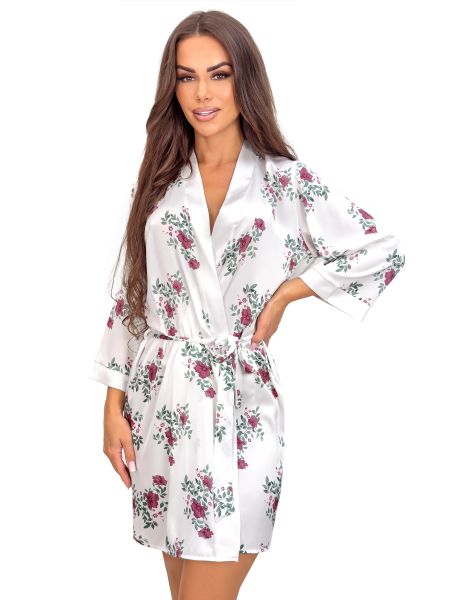 Szlafrok satynowy damski - Julia
