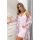 Pink nightdress with lace - Gabriela