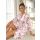 Women`s floral viscose robe - Gabriela short