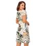Elegancka koszula nocna w kwiaty - Olivia - 4