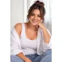 109 biały plus size podkoszulek - 2