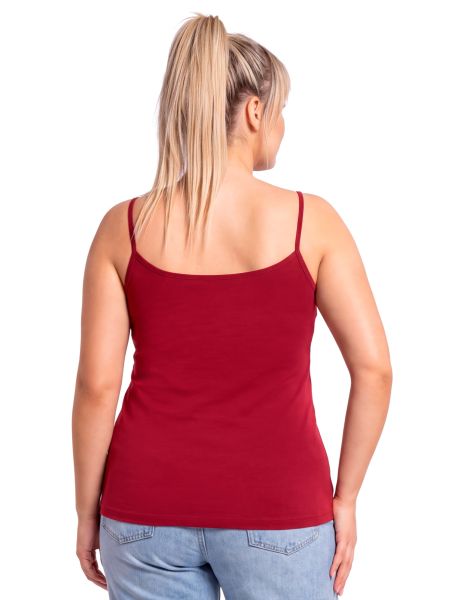 106 bordowy plus size podkoszulek - 3