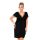 Czarna koszula nocna plus size z koronką - Hana